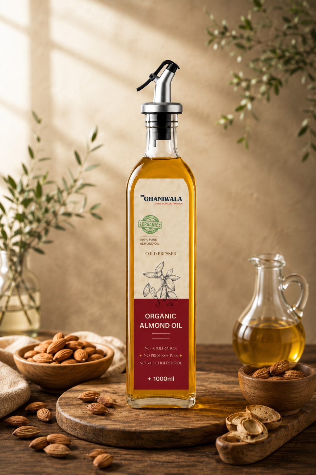 Cold-Pressed Almond Oil
