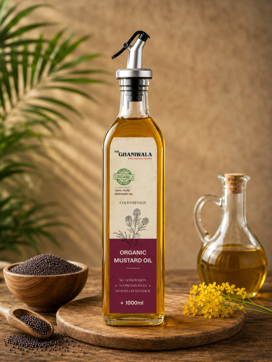Cold Pressed Mustard Oil