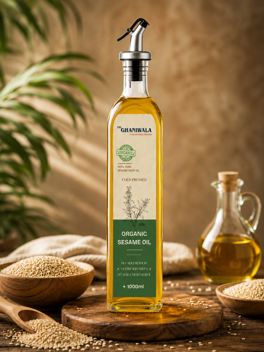 Cold-Pressed Sesame Oil
