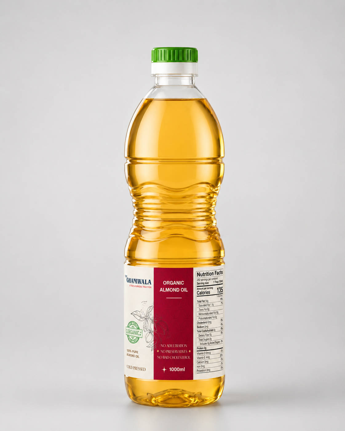 Cold-Pressed Almond Oil