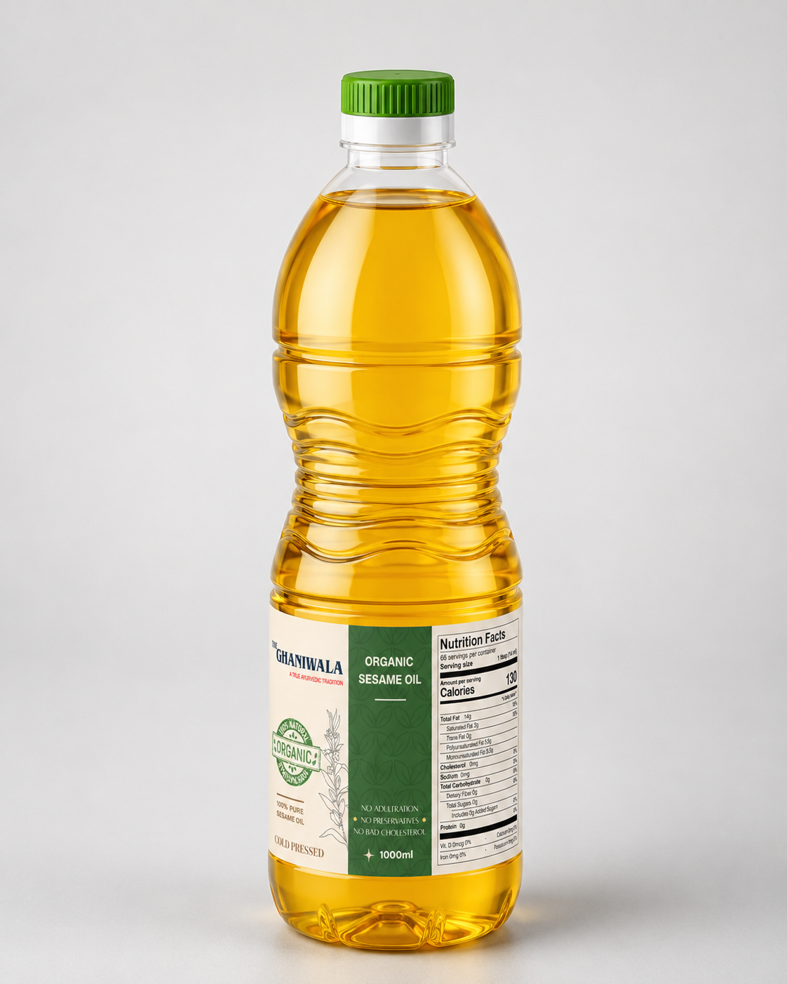 Cold-Pressed Sesame Oil