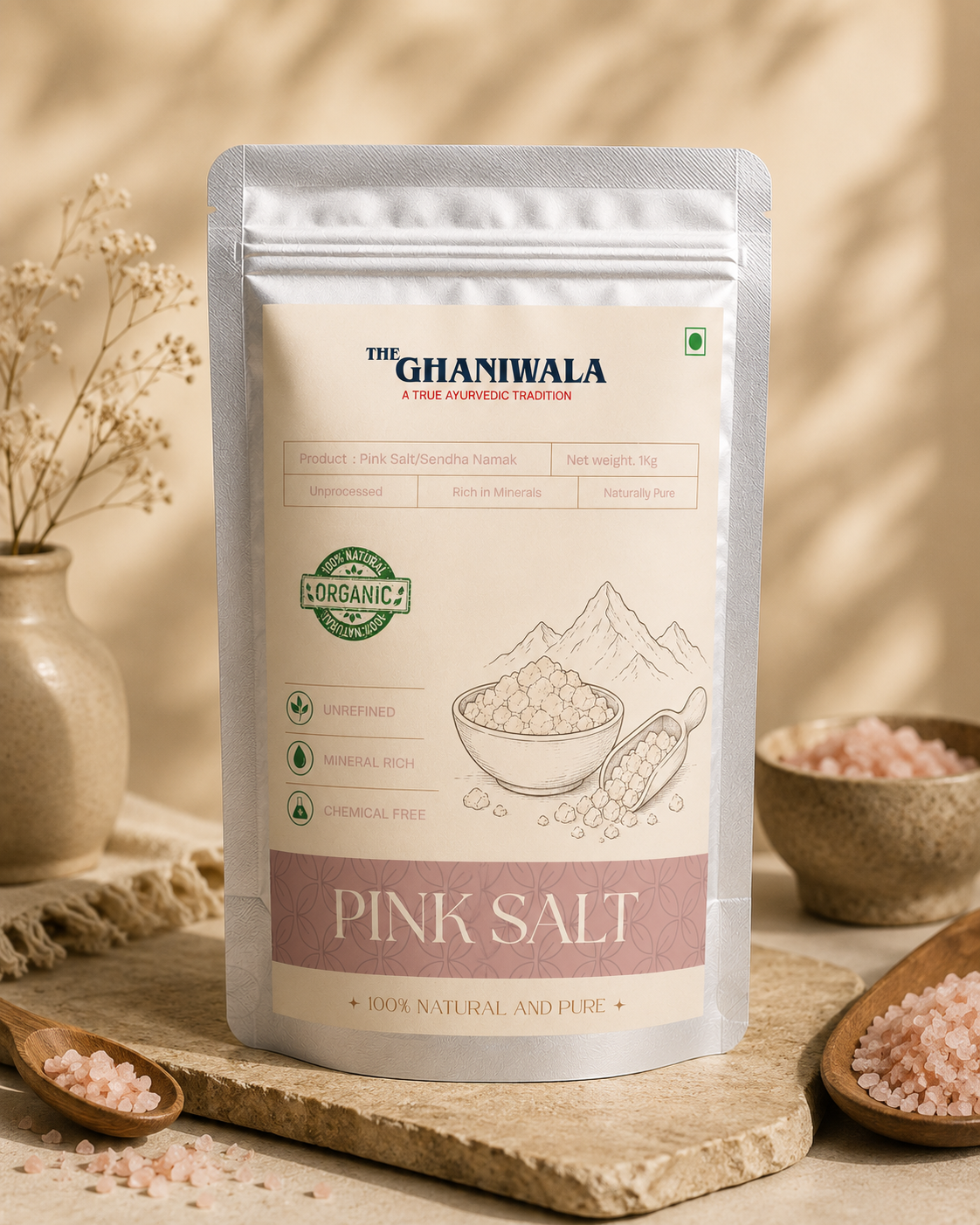 Organic Pink Salt