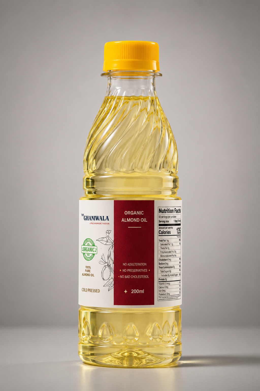 Cold-Pressed Almond Oil