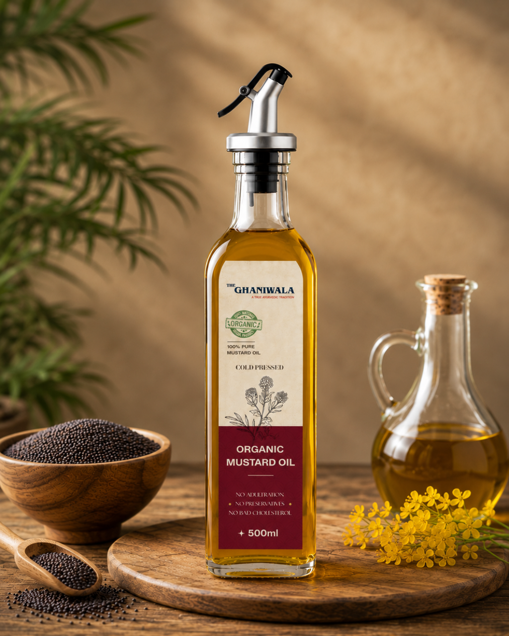 Cold Pressed Mustard Oil