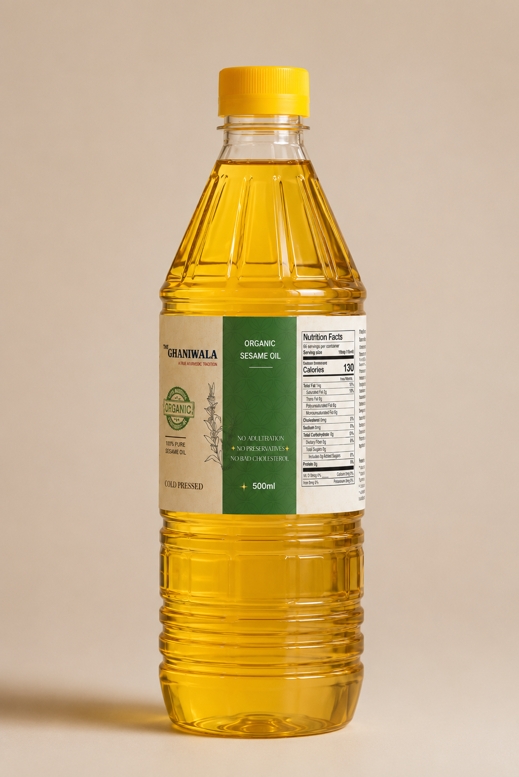 Cold-Pressed Sesame Oil