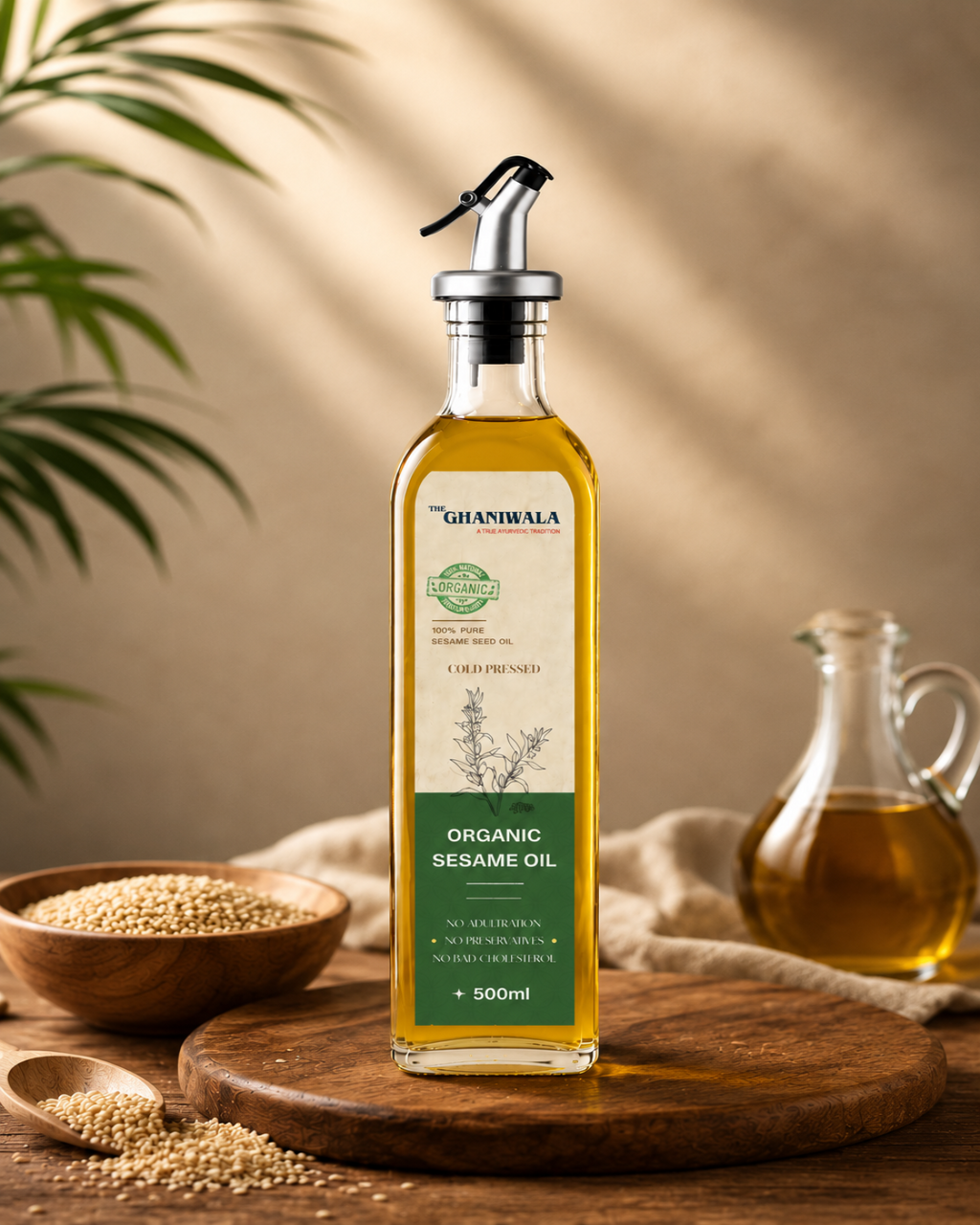 Cold-Pressed Sesame Oil
