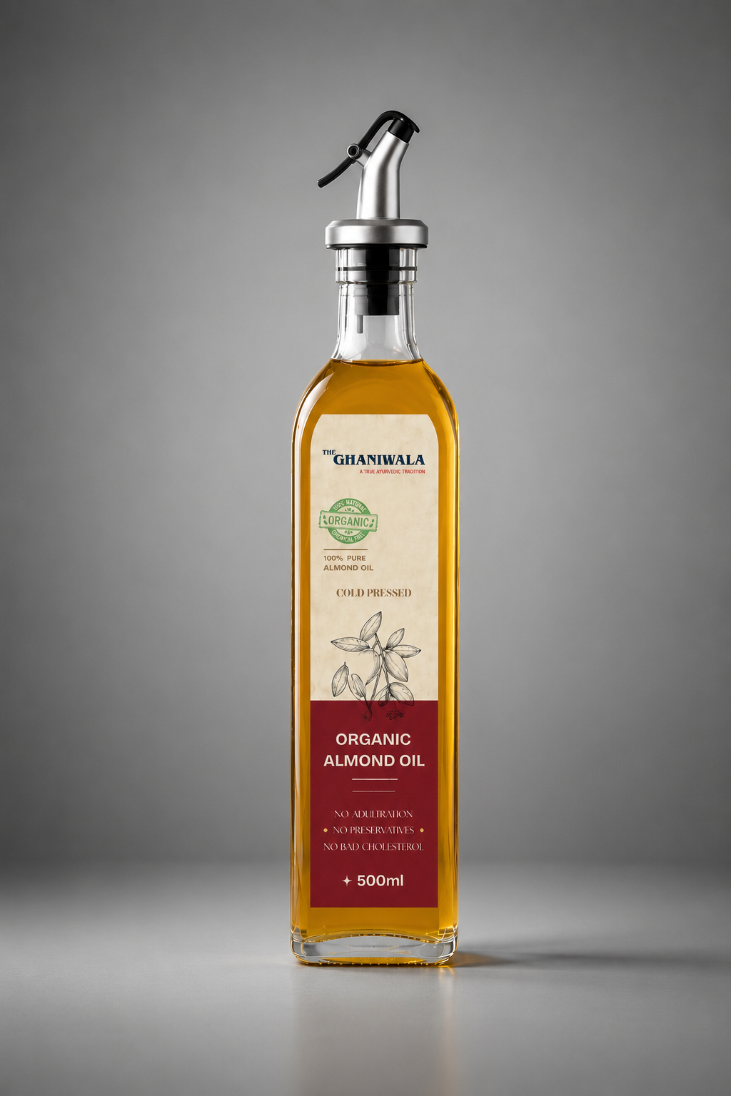 Cold-Pressed Almond Oil