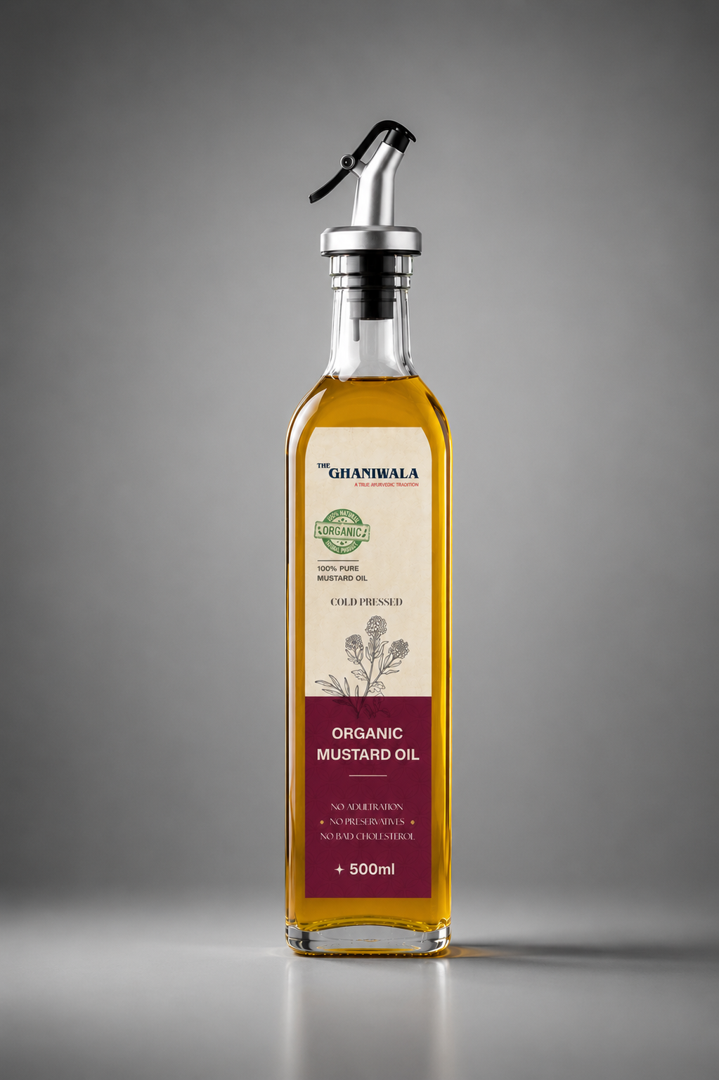 Cold Pressed Mustard Oil