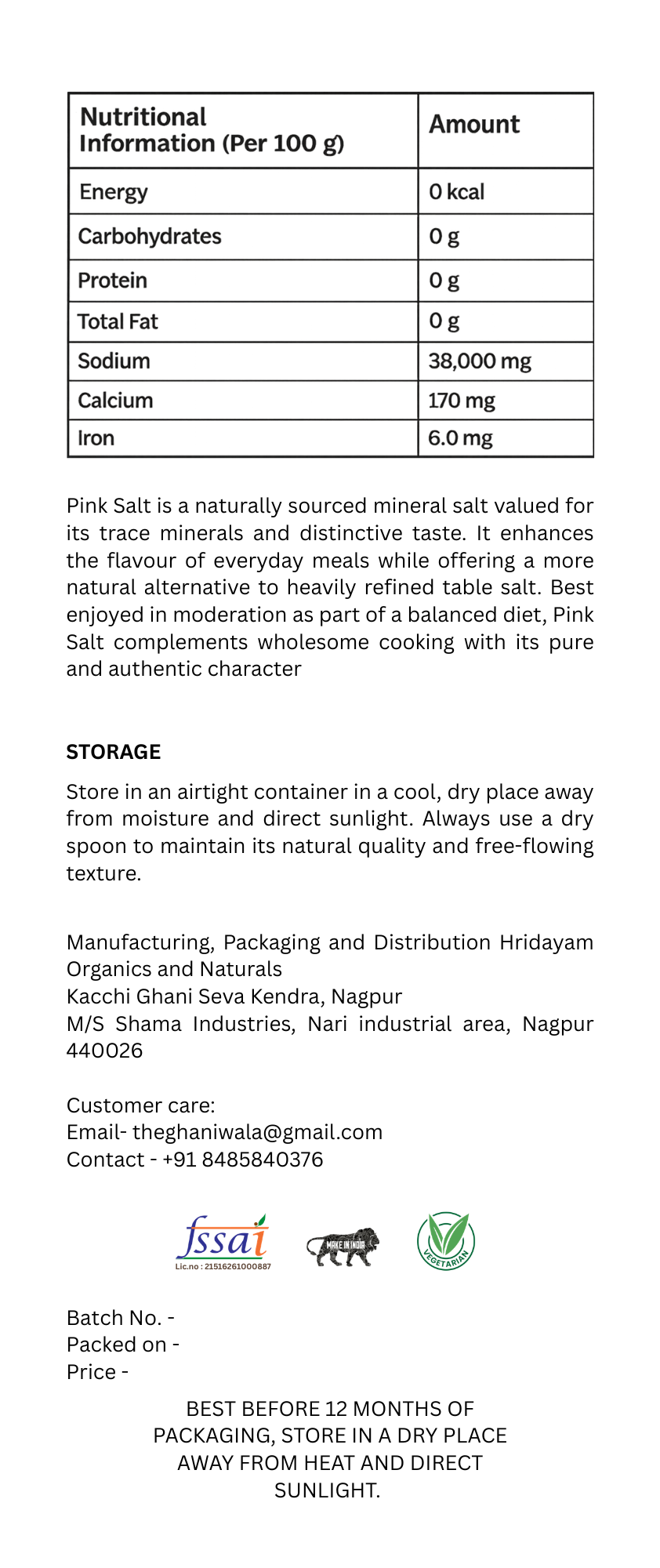 Organic Pink Salt