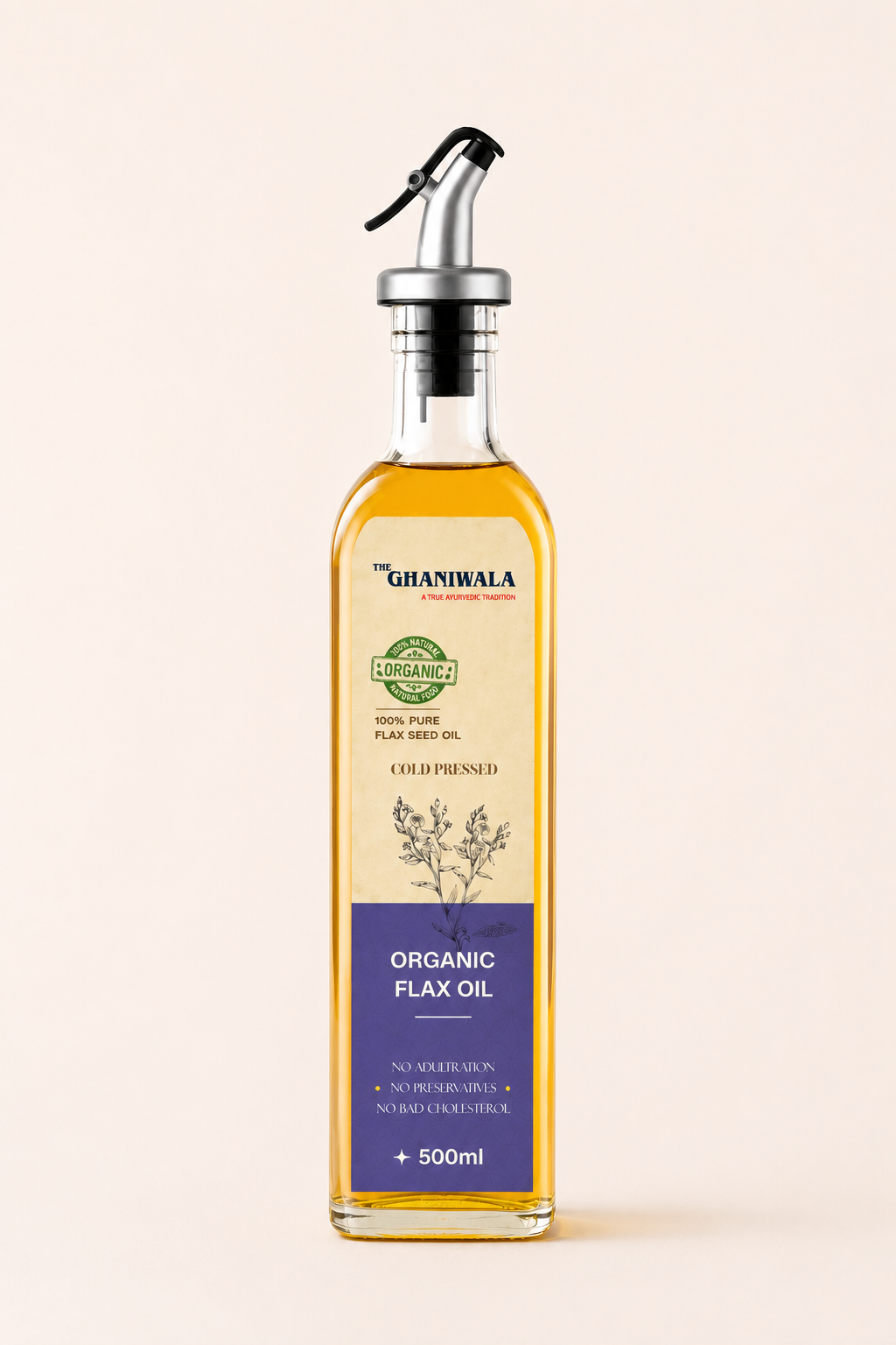 Cold-Pressed Flax Seed Oil