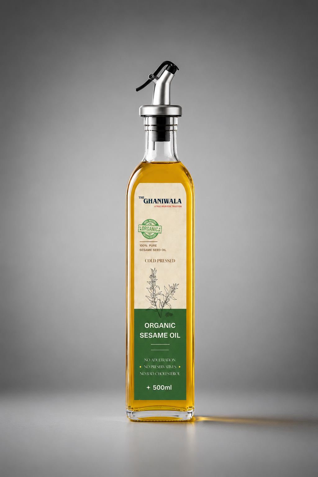 Cold-Pressed Sesame Oil